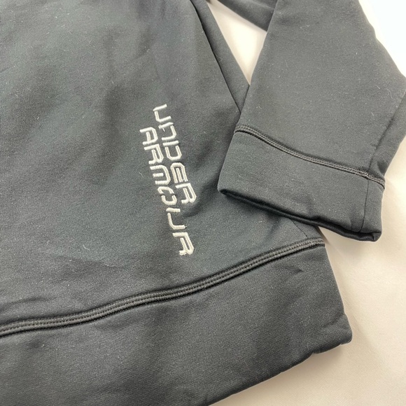 Under Armour Hoodie Pullover Mens Small or Womens Medium Red Black Graphic - Picture 8 of 8